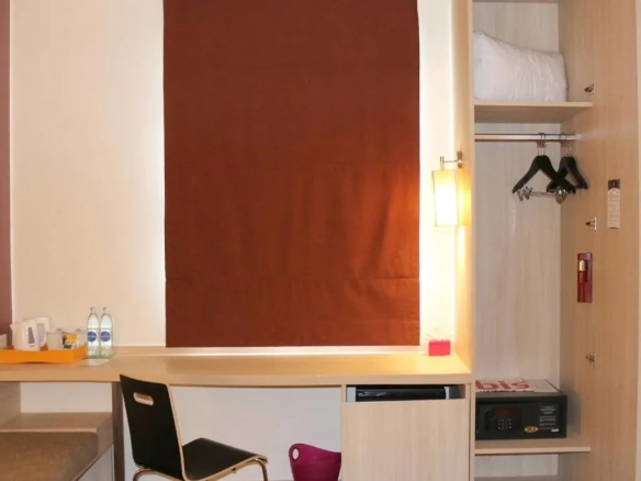 Guest room entrance and corridor view