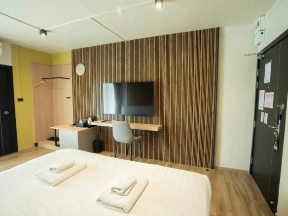 Standard guest room with modern interior design