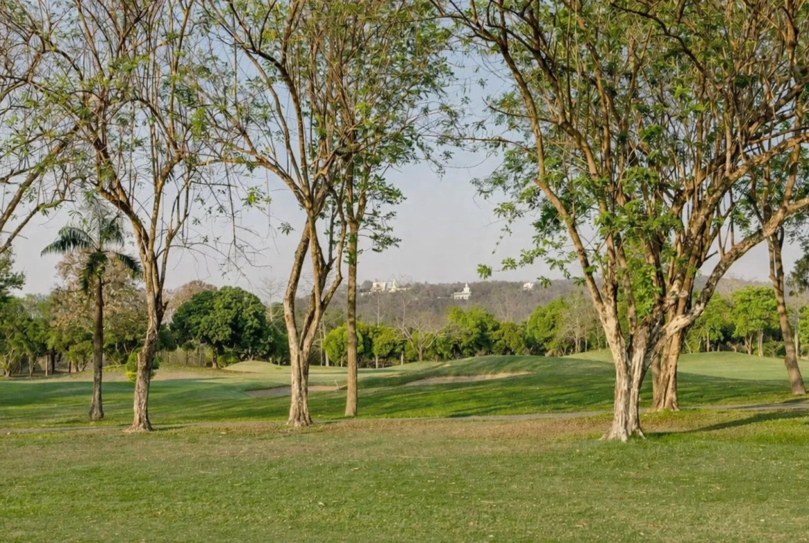 Golf course landscape Chiang Mai land asset