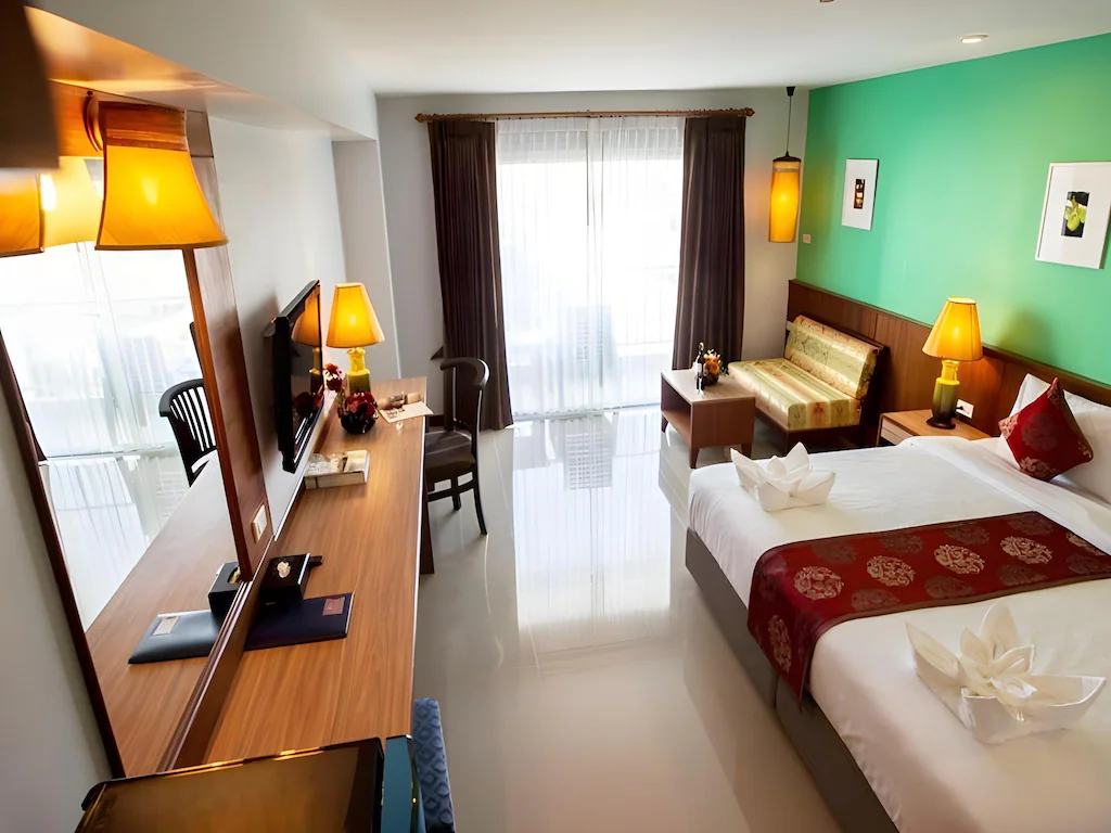 Superior room interior at The Ninth Pattaya Hotel Pattaya