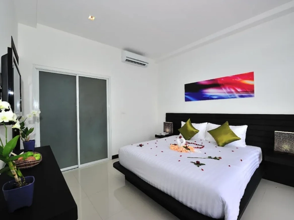 Modern interior guest room