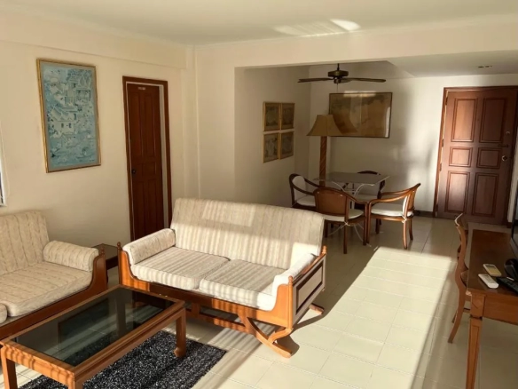 Hotel kitchen and dining area