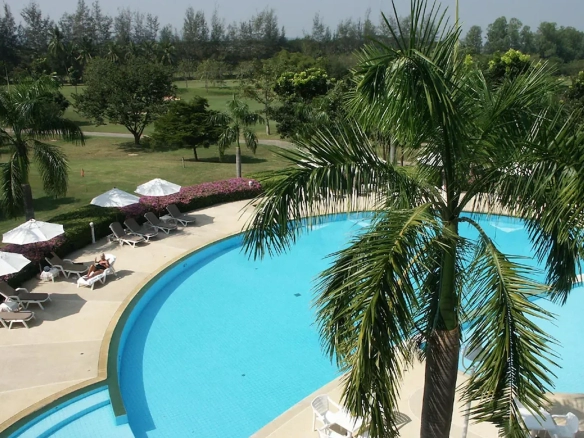 Resort swimming pool Chiang Mai