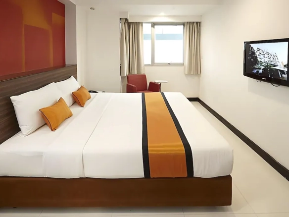 Standardized hotel room ideal for operational efficiency