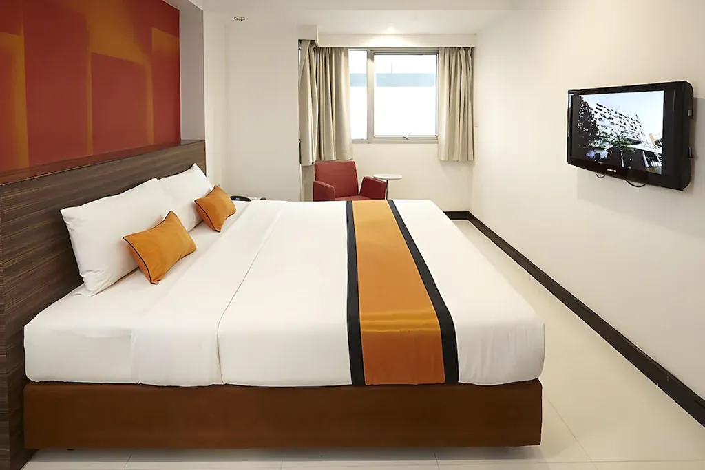 Standardized hotel room ideal for operational efficiency