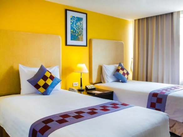 Premium guest room category with upgraded finishes