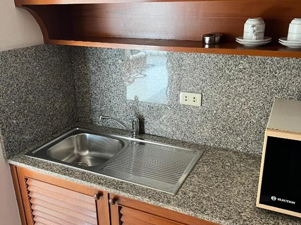 Kitchen countertop and cooking area