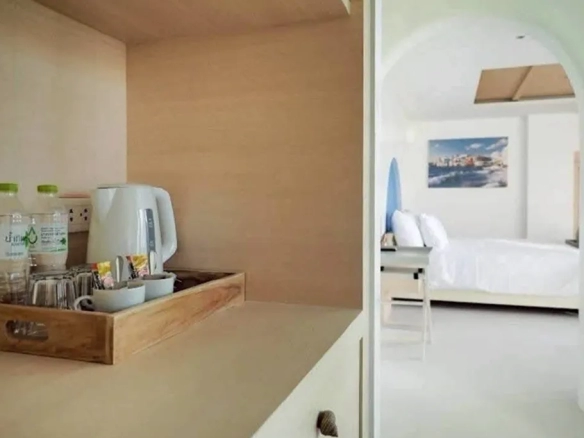 In-room amenities setup supporting guest convenience