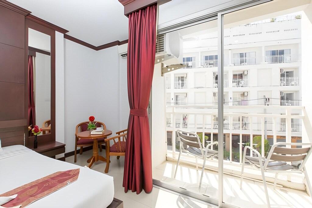 Swimming pool facility at boutique hotel