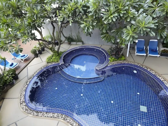 Modern common area for hotel guests