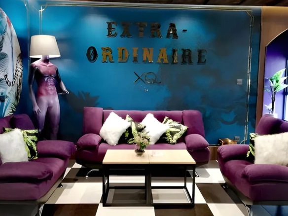 Guest lounge and common area at boutique hotel North Pattaya