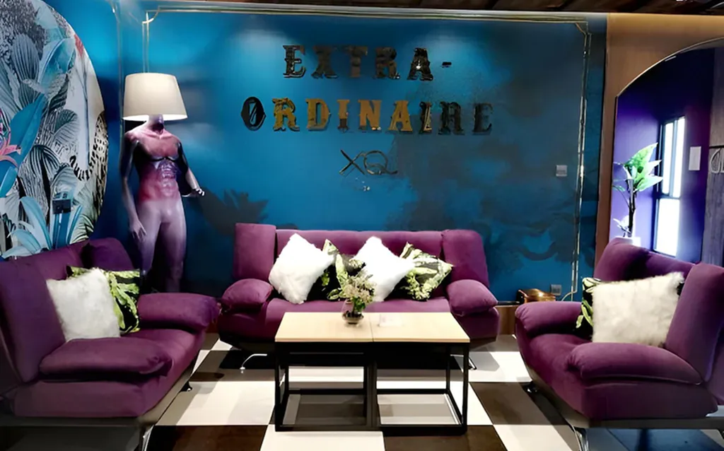 Guest lounge and common area at boutique hotel North Pattaya