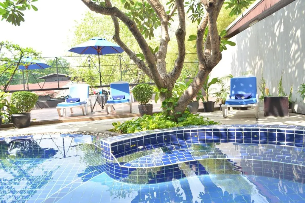 Fitness and wellness facility inside hotel