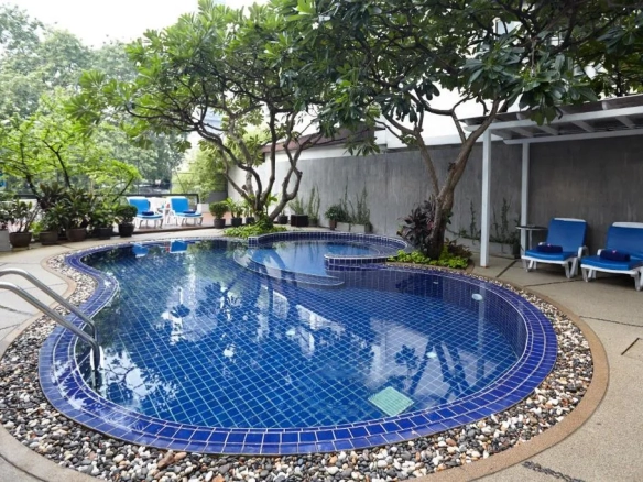 Modern common area for hotel guests