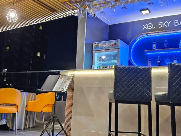 Rooftop sky bar at boutique hotel North Pattaya