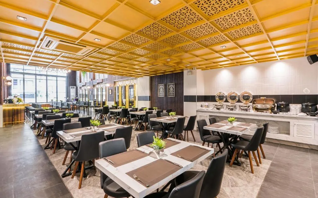 Indoor restaurant dining area at boutique hotel North Pattaya