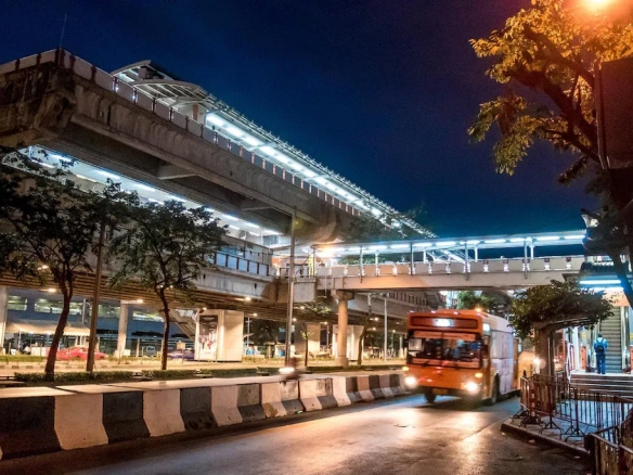 Vibrant nightlife area near hotel supporting strong occupancy demand