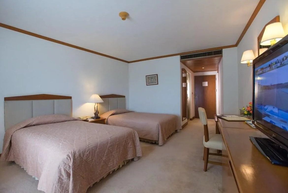 Resort room interior at Chiang Mai golf resort