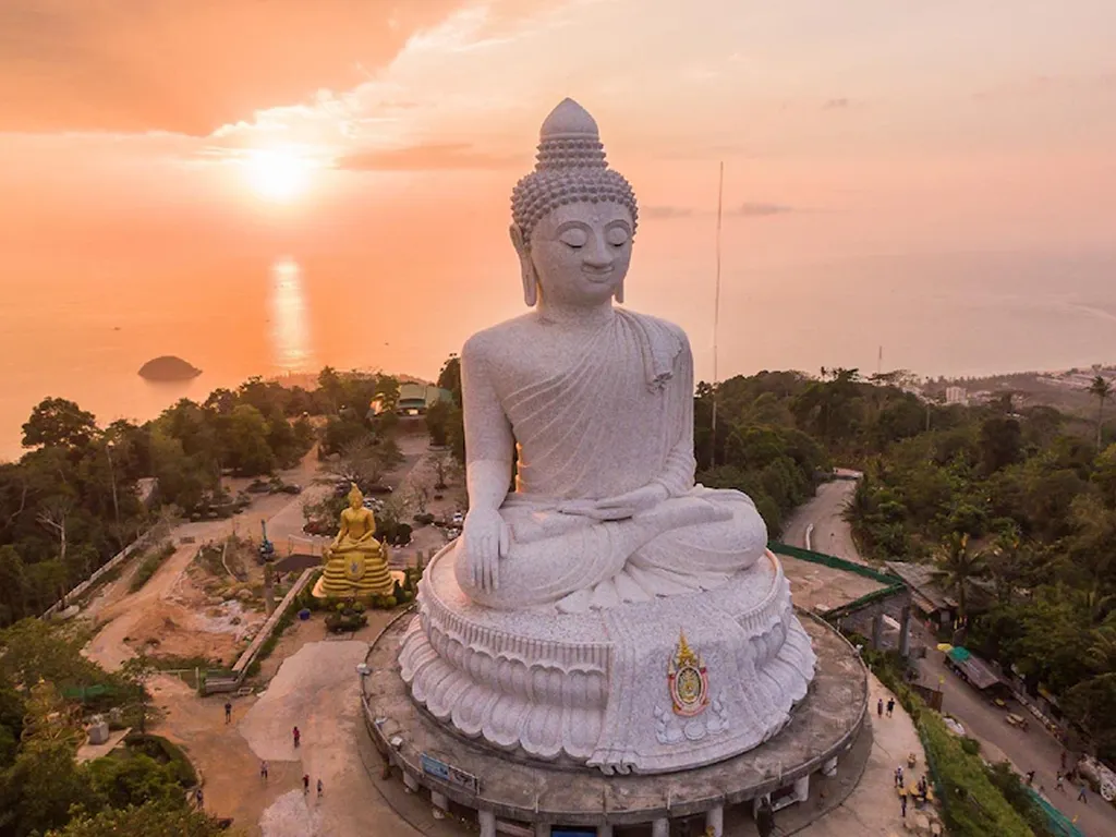 Famous Buddha landmark near the hotel
