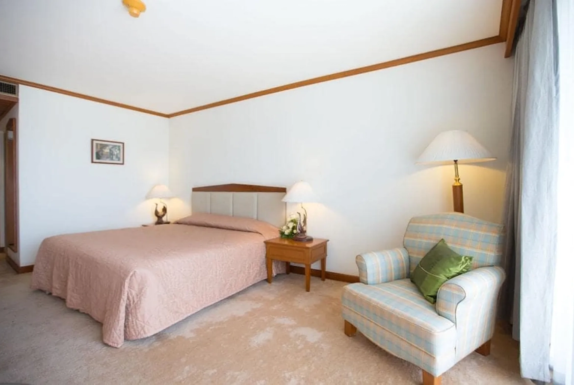 Standard guest room at golf resort in Chiang Mai