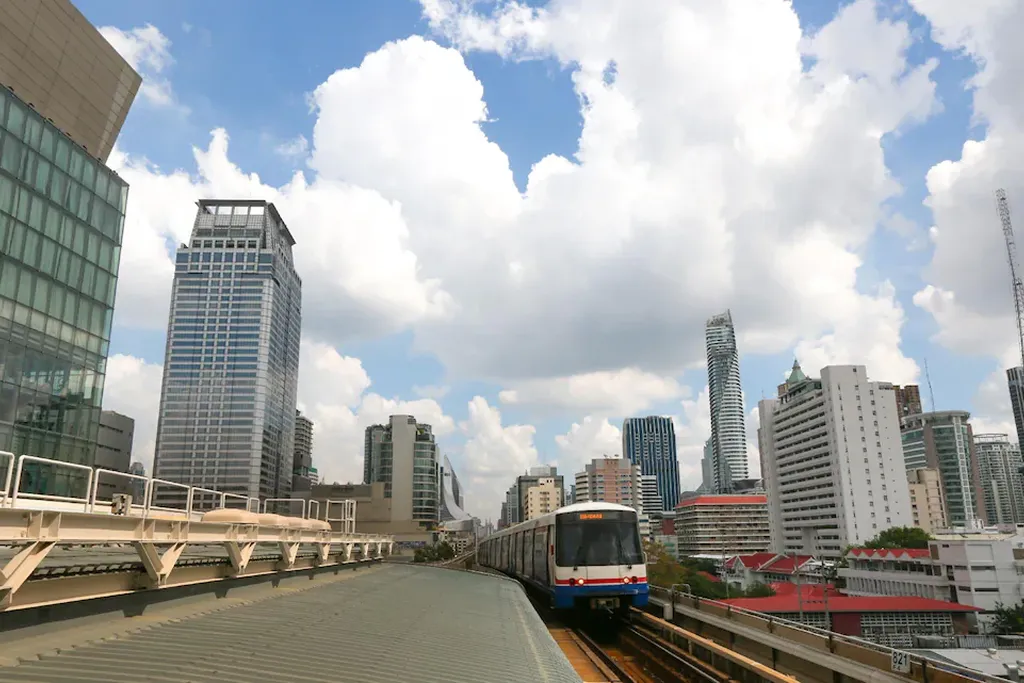 Surrounding city view enhancing hotel investment appeal