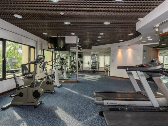 Fitness center in 4 star hotel Pratunam Bangkok