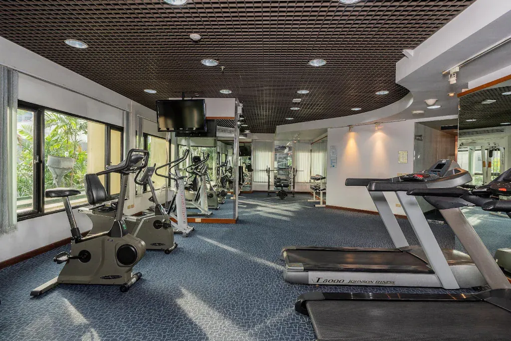 Fitness center in 4 star hotel Pratunam Bangkok