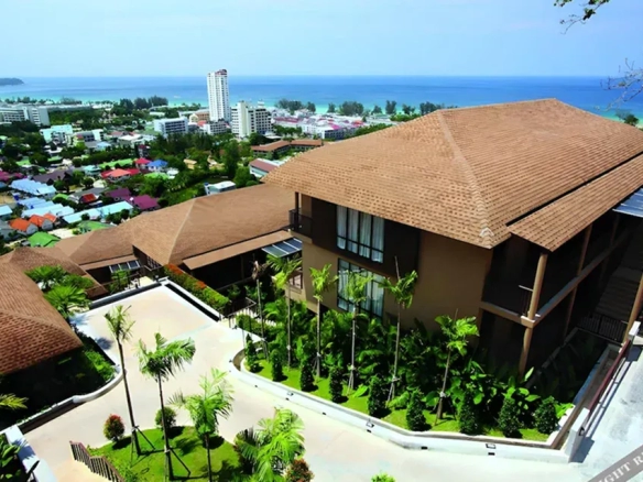 Overall complex view of boutique hotel