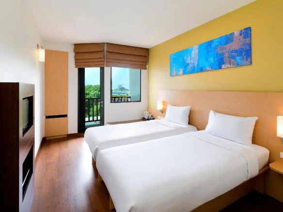 Standard guest room in city hotel