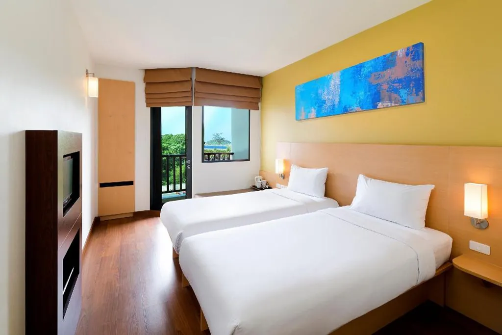 Standard guest room in city hotel