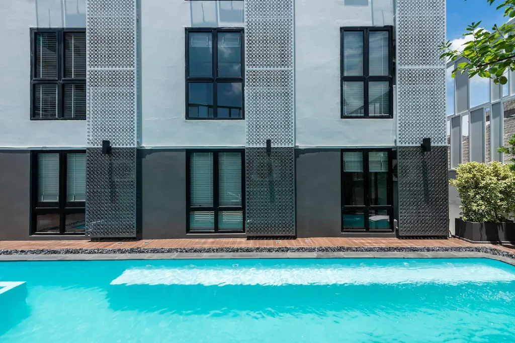 Outdoor facility area supporting hotel operations in Bangkok Noi Bangkok