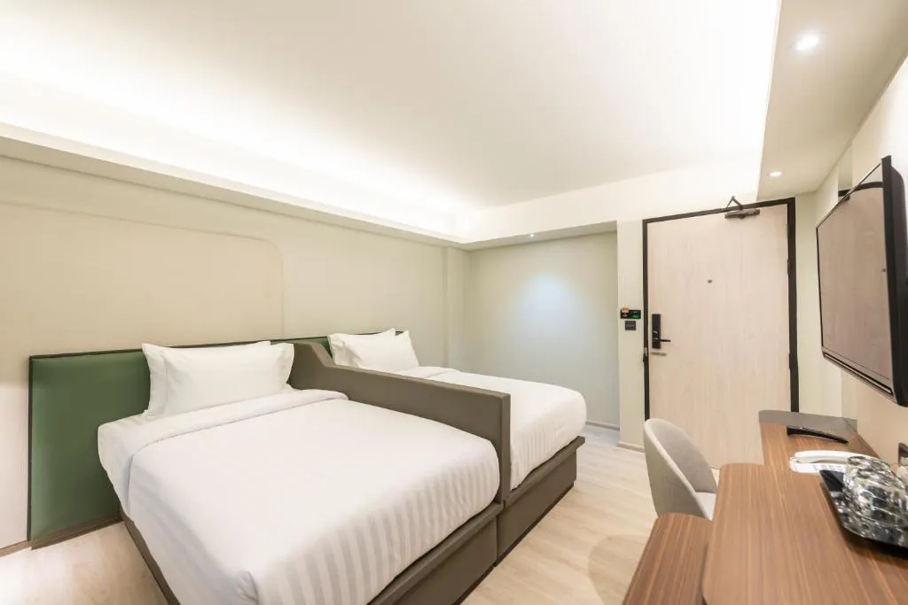 Guest room interior representing accommodation units of hotel for sale in Bangkok Noi Bangkok
