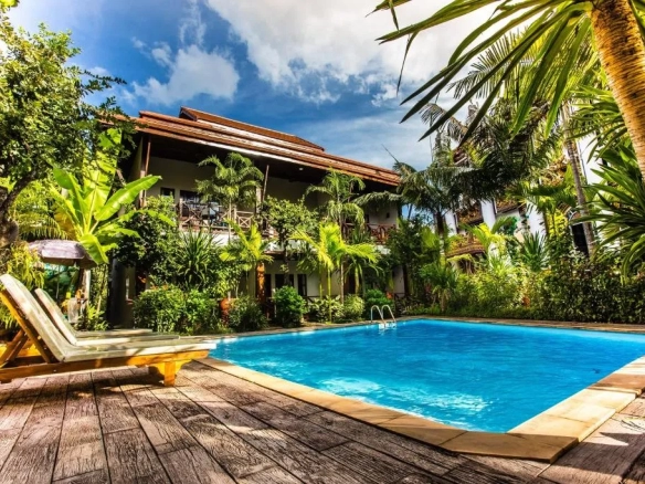 Hotel garden Chiang Mai