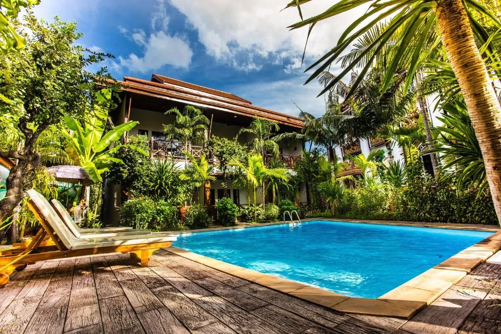 Hotel garden Chiang Mai