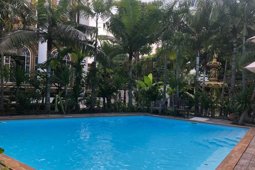 Pool angle hotel Chiang Mai