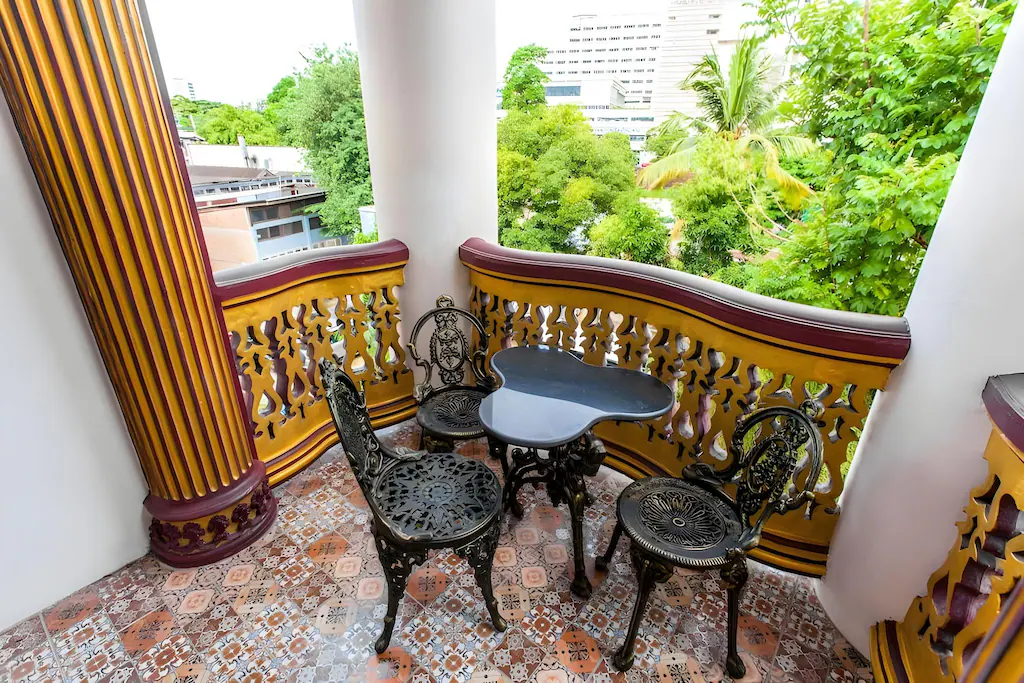 Courtyard wide hotel Chiang Mai