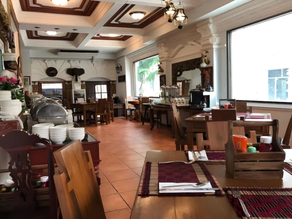 Reception area hotel