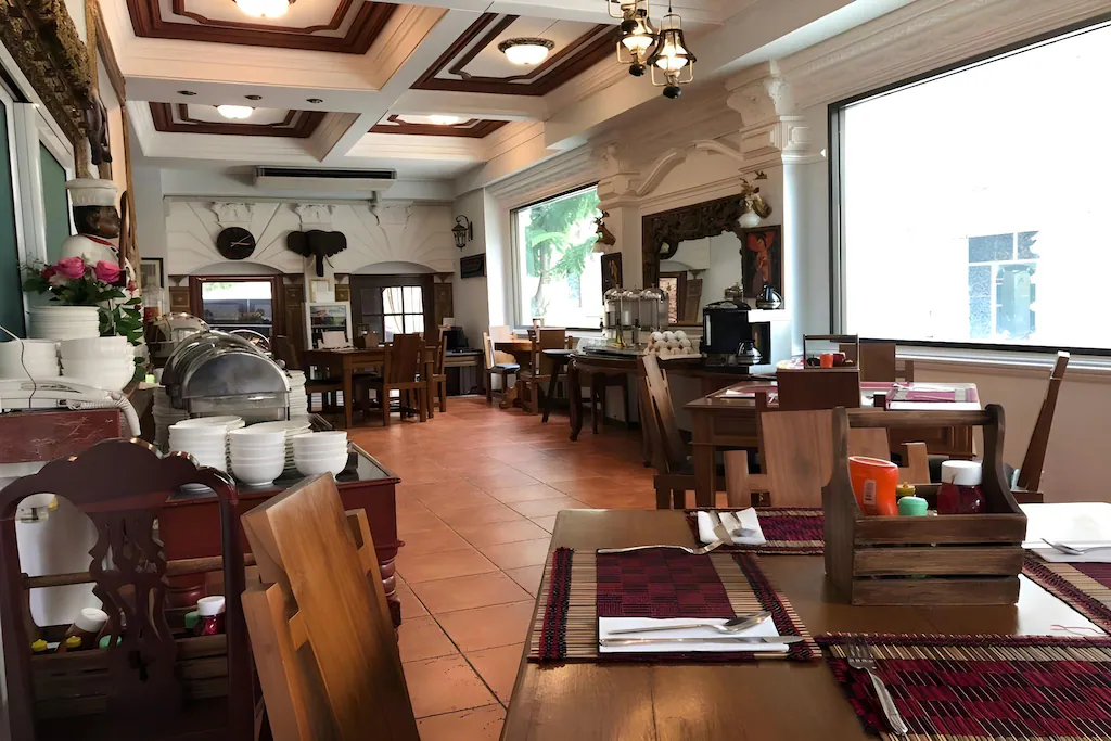 Reception area hotel