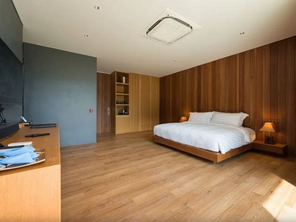 Luxury villa bedroom in Phuket