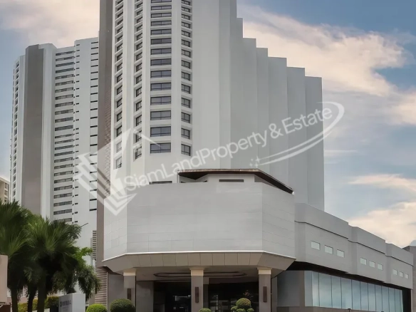Centara Riverside Hotel impressive multi-story high-rise building structure standing prominently by the river