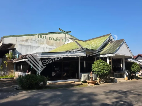 Classic thai factory exterior