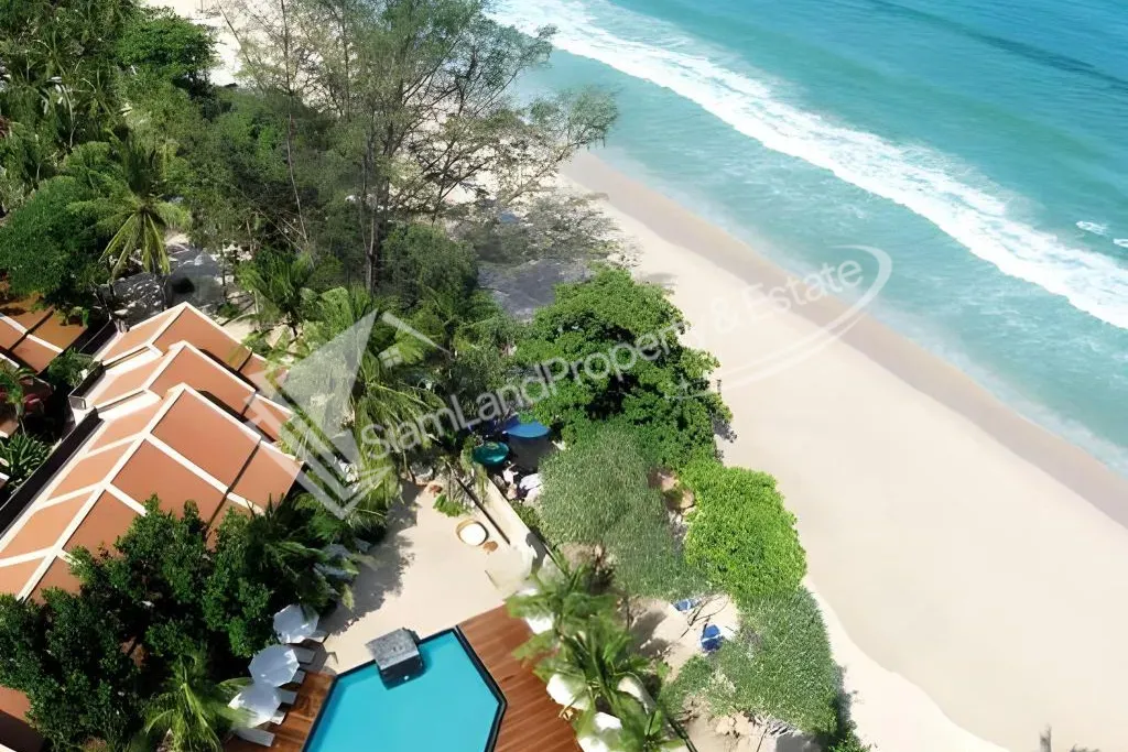 Impiana Resort Patong beautiful aerial view of the resort villas and pristine sandy beach