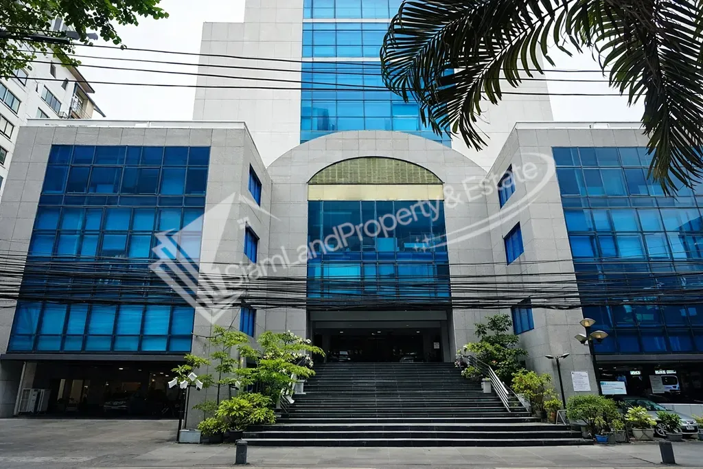 Office commercial building front facade