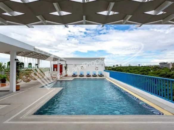 rooftop infinity pool hotel overview