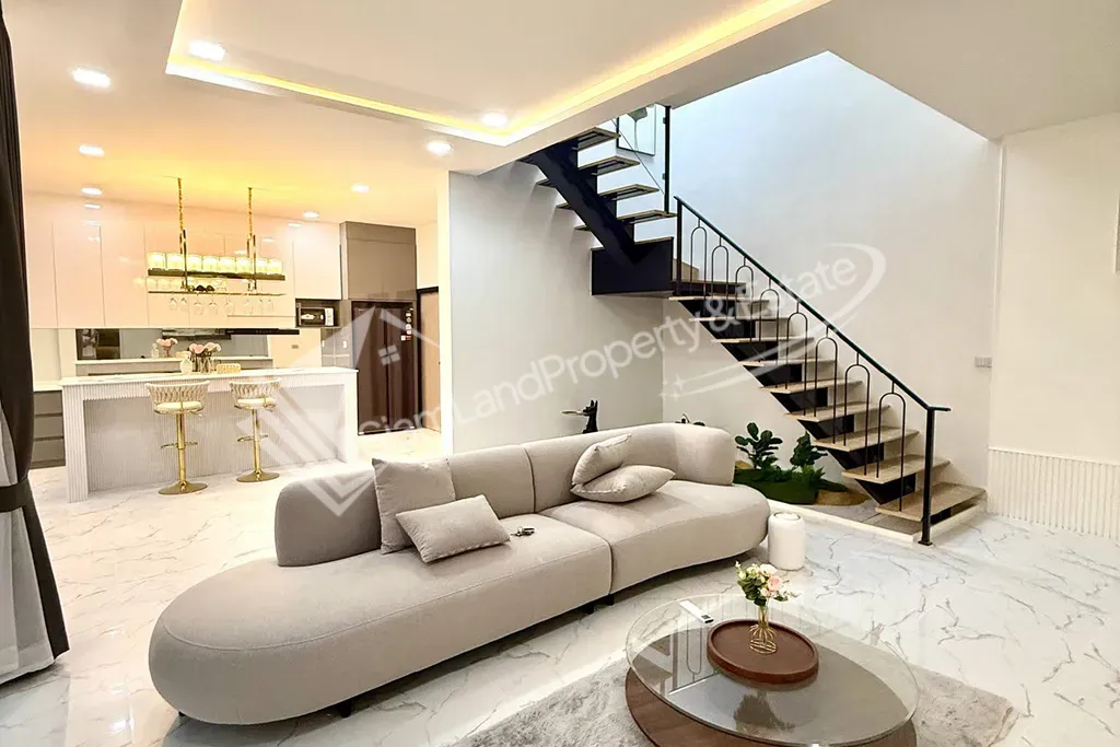 Khok samet villa living room