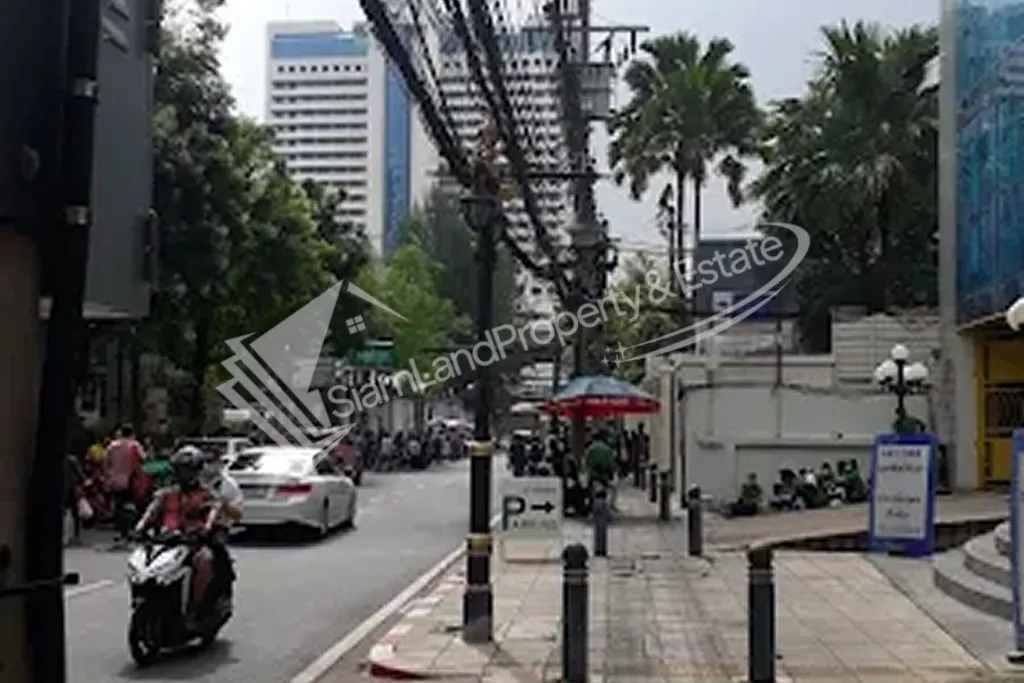 Office commercial building street view